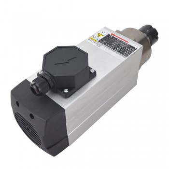 Elektrowrzeciono CNC AC chłodzony powietrzem GDZ93×82-2.2B4 220V 2,2KW 10A 18000obr./min 300Hz z tuleją zaciskową ER25