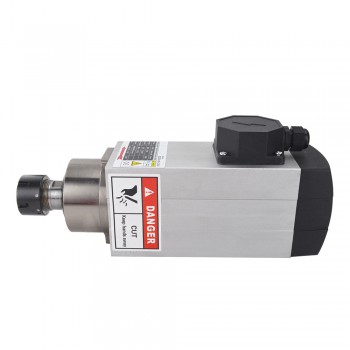 Elektrowrzeciono CNC AC chłodzony powietrzem GDZ93×82-2.2C4 380V 2,2KW 18000obr./min 300Hz z tuleją zaciskową ER25