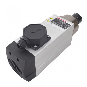 Elektrowrzeciono CNC AC chłodzony powietrzem GDZ93×82-2.2C4 380V 2,2KW 18000obr./min 300Hz z tuleją zaciskową ER25