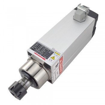 Elektrowrzeciono CNC AC chłodzony powietrzem GDZ93×82-3.5C4 380V 3.5KW 18000obr./min 300Hz z tuleją zaciskową ER25