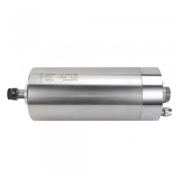 Elektrowrzeciono CNC AC chłodzony wodą GDZ80-1.5A 110V 1,5KW 24000Robr./min 400Hz z tuleją zaciskową ER11