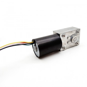 15 szt. 12V/24V Silnik z przekładnią ślimakową DC z magnesami trwałymi, 7W/10,9W, wał 6 mm, przekładnia ślimakowa 81~621