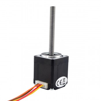 Liniowy silnik krokowy nieuchwytny Nema 11 11N13S0754QE-150RS skok na obrót 4,877mm skok 150mm