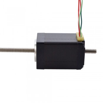 Liniowy silnik krokowy nieuchwytny NEMA 11 11N18S1004FD5-200RS 0,12Nm skok na obrót 1,27mm skok 200mm