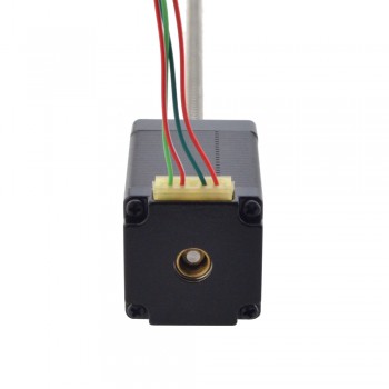Liniowy silnik krokowy nieuchwytny NEMA 11 11N18S1004GD5-200RS skok na obrót 2,54mm skok 200mm