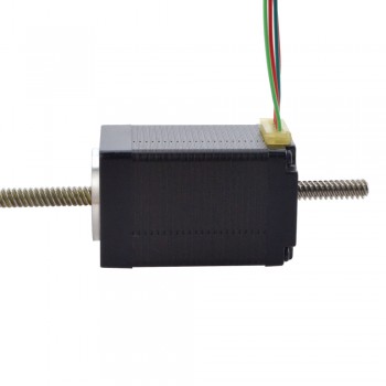 Liniowy silnik krokowy nieuchwytny NEMA 11 11N18S1004HD5-200RS skok na obrót 5,08mm skok 200mm