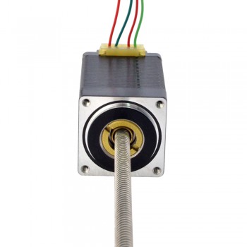 Liniowy silnik krokowy nieuchwytny NEMA 11 11N18S1004HD5-200RS skok na obrót 5,08mm skok 200mm