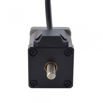 Liniowy silnik krokowy nieuchwytny NEMA 14 14N19S1504FF5-200RS skok na obrót 1,27mm skok 200mm