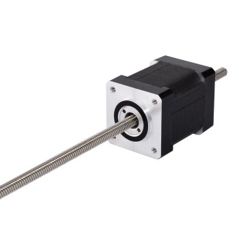 Liniowy silnik krokowy nieuchwytny Nema 14 skok na obrót 2,4384mm 14LS17-0914J-250N