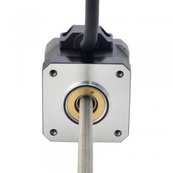 Liniowy silnik krokowy nieuchwytny NEMA 17 17N13S1504FF5-200RS skok na obrót 1,27mm skok 200mm