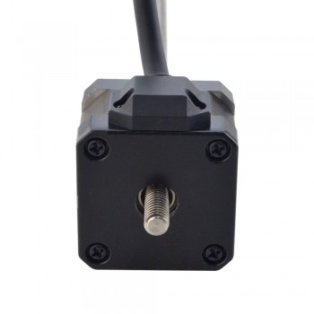 Liniowy silnik krokowy nieuchwytny NEMA 17 17N13S1504FF5-200RS skok na obrót 1,27mm skok 200mm