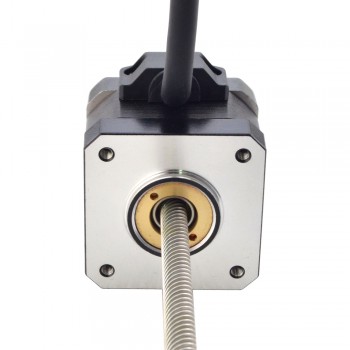 Liniowy silnik krokowy nieuchwytny NEMA 17 17N13S1504WF5-200RS skok na obrót 12,7mm skok 200mm