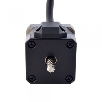 Liniowy silnik krokowy nieuchwytny NEMA 17 17N13S1504YF5-200RS skok na obrót 25,4mm skok 200mm