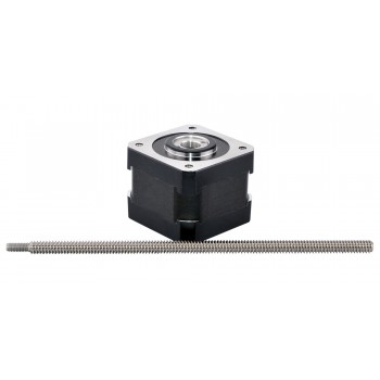 Liniowy silnik krokowy nieuchwytny Nema 17 skok na obrót 0,794mm 17LS13-0704P-150N