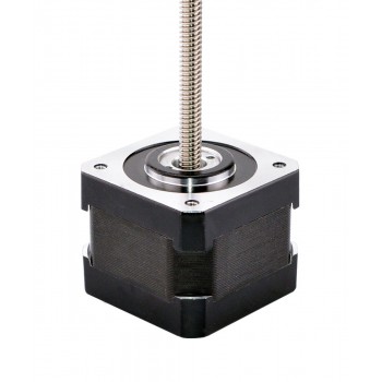 Liniowy silnik krokowy nieuchwytny Nema 17 skok na obrót 2,4384mm 17LS13-0704J-150N