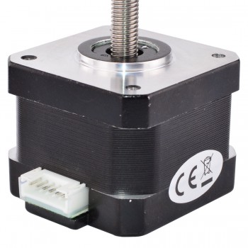 Liniowy silnik krokowy nieuchwytny Nema 17 skok na obrót 2mm 17LS13-0404N-150D