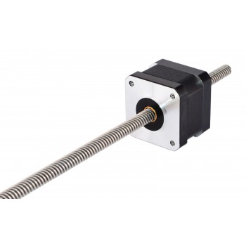 Liniowy silnik krokowy nieuchwytny Nema 17 skok na obrót 8mm 17LS13-0404N-320G