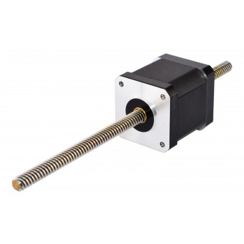 Liniowy silnik krokowy nieuchwytny Nema 17 skok na obrót 8mm 17LS19-1684N-200G