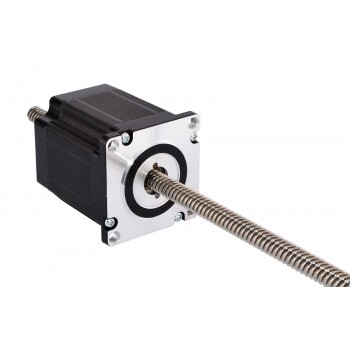 Liniowy silnik krokowy nieuchwytny Nema 23 23LS26-25042-250N skok na obrót 10,16mm