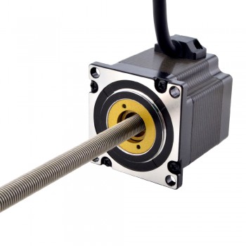 Liniowy silnik krokowy nieuchwytny NEMA 23 23N22S3004FG5-250RS skok na obrót 1,27mm skok 200mm