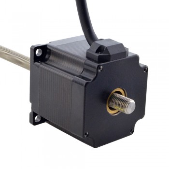 Liniowy silnik krokowy nieuchwytny NEMA 23 23N22S3004FG5-250RS skok na obrót 1,27mm skok 200mm