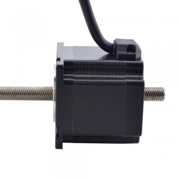 Liniowy silnik krokowy nieuchwytny NEMA 23 23N22S3004NG5-250RS skok na obrót 10,16mm skok 200mm