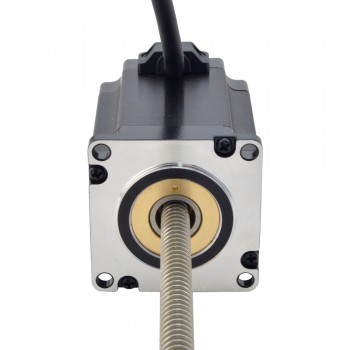 Liniowy silnik krokowy nieuchwytny NEMA 23 23N30S4004GG5-250RS skok na obrót 2,54mm skok 200mm