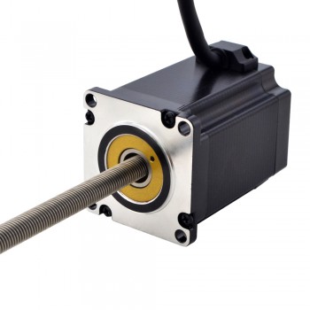 Liniowy silnik krokowy nieuchwytny NEMA 23 23N30S4004HG5-250RS skok na obrót 5,08mm skok 200mm
