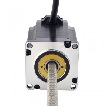 Liniowy silnik krokowy nieuchwytny NEMA 23 23N30S4004NG5-250RS skok na obrót 10,16mm skok 200mm