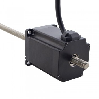 Liniowy silnik krokowy nieuchwytny NEMA 23 23N30S4004NG5-250RS skok na obrót 10,16mm skok 200mm