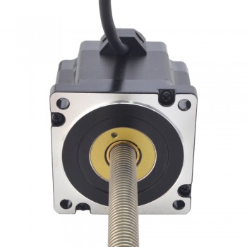 Liniowy silnik krokowy nieuchwytny NEMA 34 34N30S5504GK5-300RS skok na obrót 2,54mm skok 300mm
