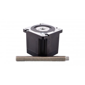 Liniowy silnik krokowy nieuchwytny Nema 34 skok na obrót 6,35mm 34LS31-3124C-150N