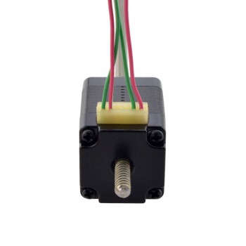 Liniowy silnik krokowy nieuchwytny NEMA 8 8N11S0504AC5-150RS skok na obrót 2mm skok 150mm