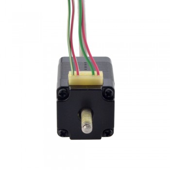 Liniowy silnik krokowy nieuchwytny NEMA 8 8N11S0504SC5-150RS skok na obrót 1mm skok 150mm