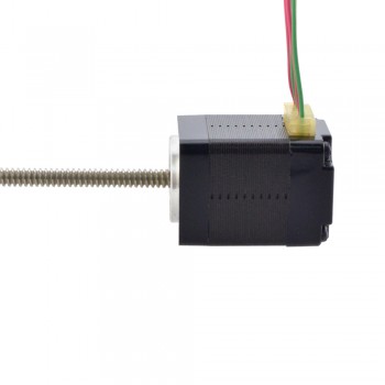 Liniowy silnik krokowy nieuchwytny NEMA 8 8N11S0504SC5-150RS skok na obrót 1mm skok 150mm