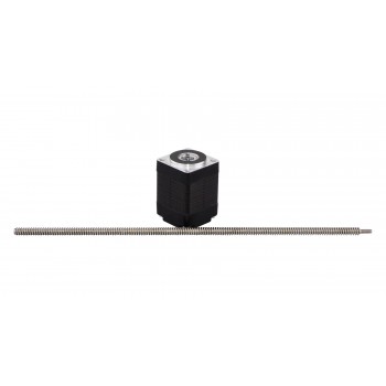 Liniowy silnik krokowy nieuchwytny Nema 8 skok na obrót 0,6096mm 8LS11-0244N-150N