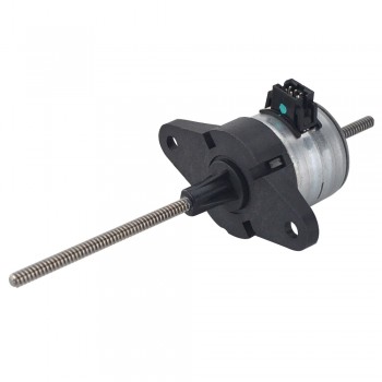 Liniowy silnik krokowy pm nieuchwytny Φ27x30,8mm 28LN24L01-233, skok na obrót 1mm skok 120mm