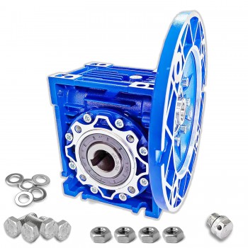 Okrągły przekładnia ślimakowa RV050 80B14/80B5 przełożeniu 5:1 10:1 15:1 20:1 30:1 Otwór wejściowy 19 mm