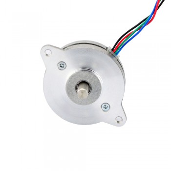 Okrągły silnik krokowy Nema 14 (Φ36x12mm) 14HR05-0504S 0,9 stopnia 5 Ncm 8,5 V 4 przewody
