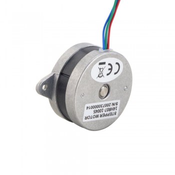 Okrągły silnik krokowy Nema 14 (Φ36x17,5 mm) 14HR07-1004VRN 1,8 stopnia 9 Ncm 1,0 A 4 przewody