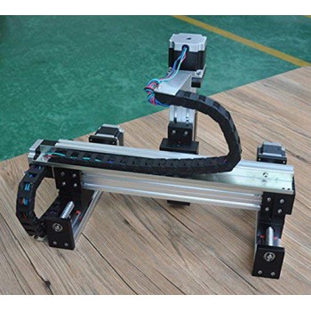 Prowadnica liniowa Gantry, Moduł prowadnicy liniowej XYZ, stół przesuwny X=100 mm, Y=100 mm, Z=50 mm