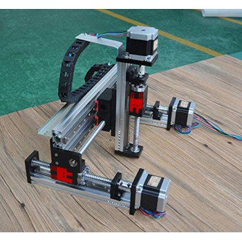 Prowadnica liniowa Gantry, Moduł prowadnicy liniowej XYZ, stół przesuwny X=100 mm, Y=100 mm, Z=50 mm