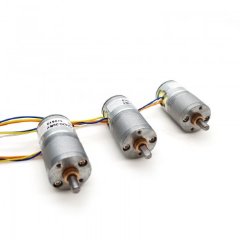 20 szt. 12 V mikro silnik krokowy DC z przekładnią GM20-20BY 18° 120 mA 2,5 kg/cm 2 fazy z przekładnią 29~488