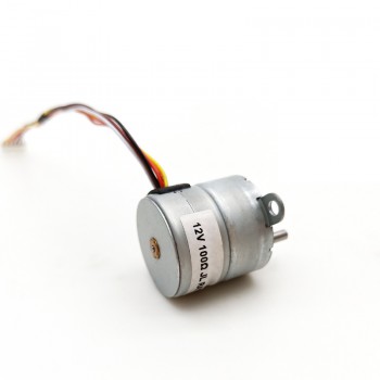 20 szt. 12 V mikro silnik krokowy DC z przekładnią GM25-25BY 7,5° 120 mA 500 g, cm 4 fazy z przekładnią 10 ~ 100