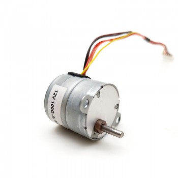 20 szt. 12 V mikro silnik krokowy DC z przekładnią GM25-25BY 7,5° 120 mA 500 g, cm 4 fazy z przekładnią 10 ~ 100