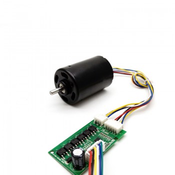 20 szt. 12 V/24 V Silnik BLDC + sterownik silnika bezszczotkowego TEC4266 500 g.cm 21/24 W 4500 obr./min