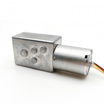20 szt. 12V/24V bezszczotkowy silnik DC z przekładnią ślimakową 2,7W wał 6mm