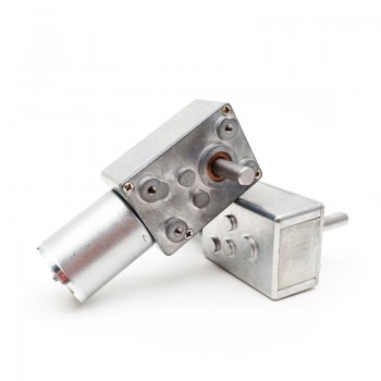 20 szt. 12V/24V bezszczotkowy silnik DC z przekładnią ślimakową 2,7W wał 6mm