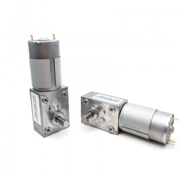 20 szt. 12V/24V Silnik z przekładnią ślimakową DC z magnesami trwałymi 8,8W, wał 8mm