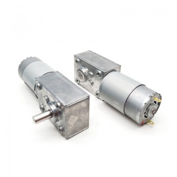 20 szt. 12V/24V Silnik z przekładnią ślimakową DC z magnesami trwałymi 8,8W, wał 8mm